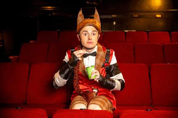 Joel Granger dans le rôle de Phar Lap, qui sera présenté à Carriageworks le mois prochain avant de prendre la route. 