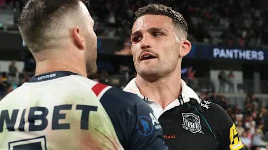 Nathan Cleary et James Tedesco à temps plein.