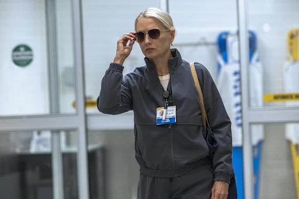 L'infirmière Dana (Katherine LaNasa) dans la deuxième saison de The Pitt
