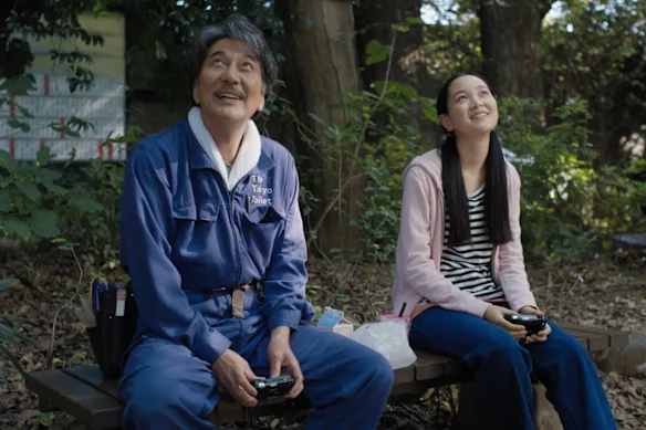 Kōji Yakusho et Arisa Nakano dans Perfect Days.
