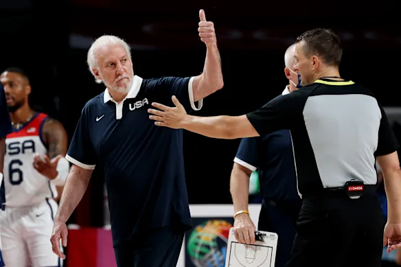 À la manière des Spurs : le légendaire entraîneur de la NBA, Gregg Popovich, a eu une influence sur le nouvel entraîneur de Melbourne United, Jacob Chance.