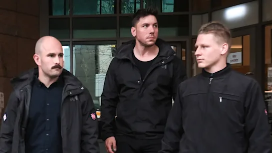 Thomas Sewell devant le tribunal de première instance de Melbourne en septembre.