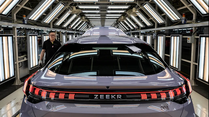 La nouvelle batterie EV du constructeur automobile chinois se chargera en moins de cinq minutes
