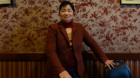 Betty Wu dans son restaurant chinois à West Wyalong.