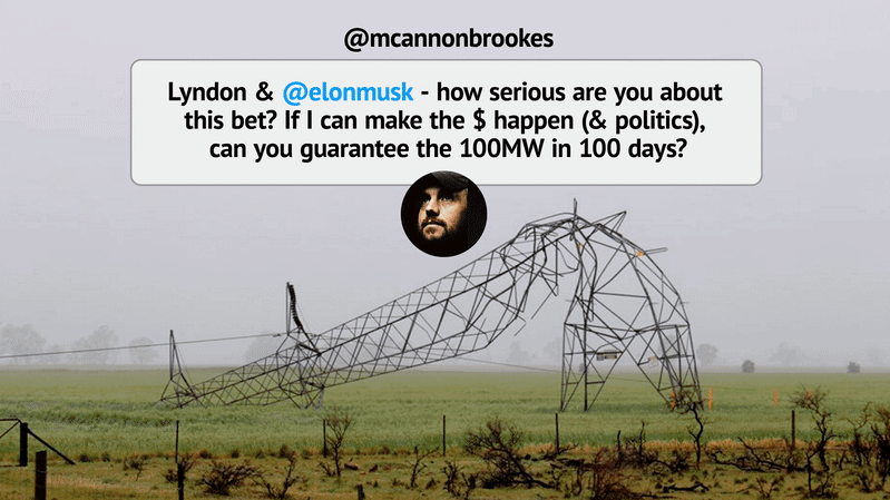 Hornsdale Power Reserve : comment un pari sur Twitter entre Elon Musk et Mike Cannon-Brookes a changé à jamais le réseau énergétique australien