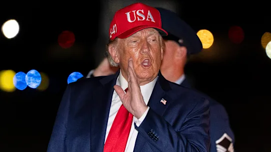 Le président Donald Trump fait campagne pour les républicains avant les élections de mi-mandat de novembre.
