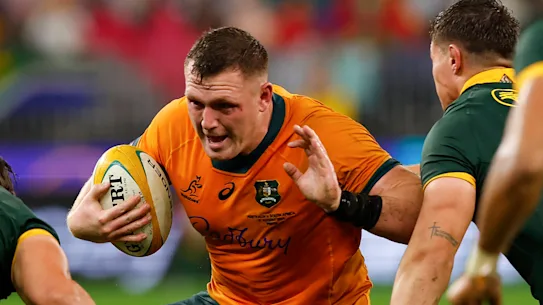 Angus Bell affronte l'Afrique du Sud
