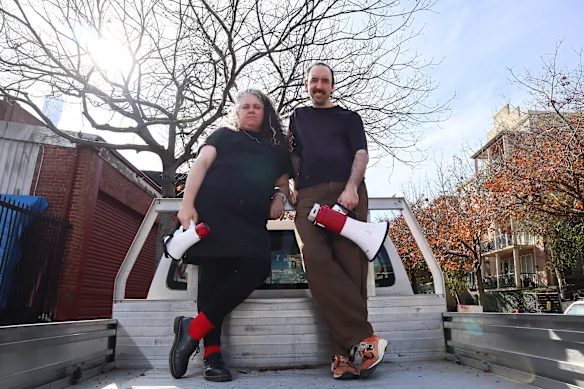 Katie Sfetkidis et Mark Wilson, co-réalisateurs de Til The Day I Die, de Clifford Odets.
