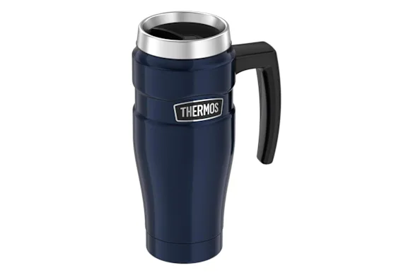 Tasse de voyage isolée sous vide Thermos Stainless King.