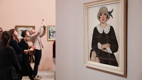 Flapper, 1925, de Margaret Preston exposée dans le cadre d'une nouvelle exposition d'enquête