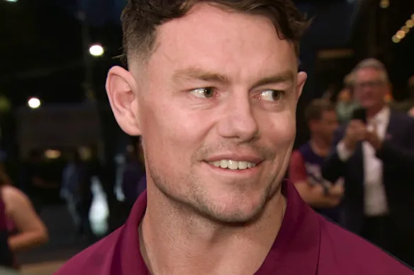 Lachie Neale s'est adressé aux médias jeudi soir après que sa suspension d'un match ait été annulée en appel.