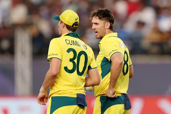 Pat Cummins et Mitch Marsh partagent une relation étroite.
