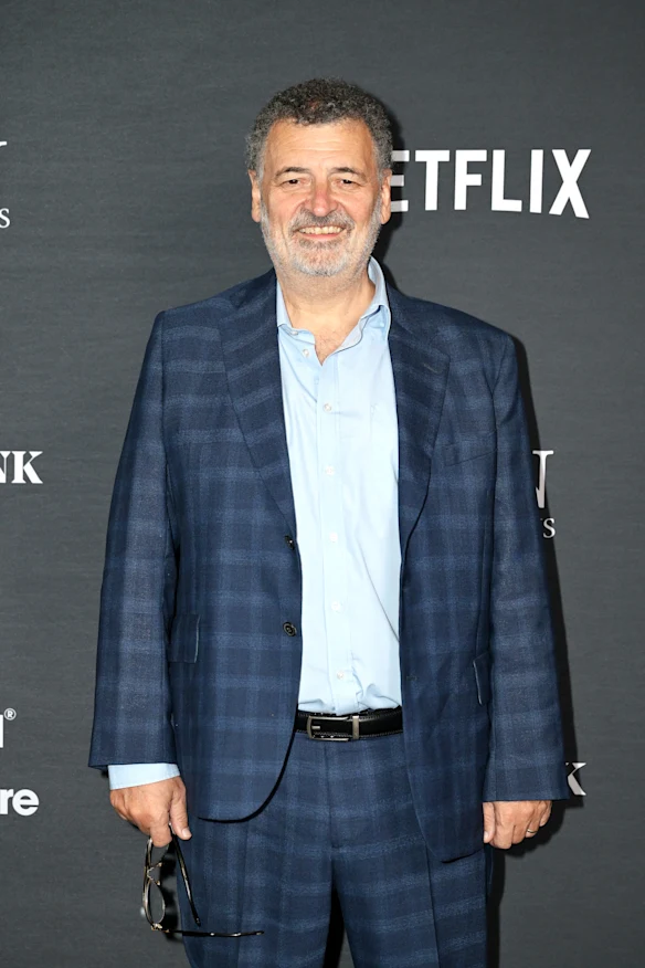 Steven Moffat lors d'un événement à Londres le mois dernier.
