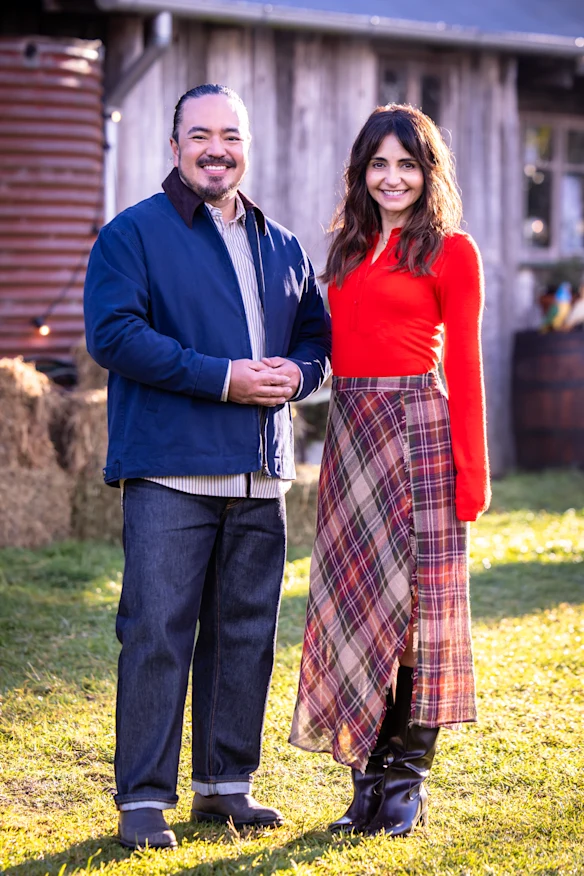 Adam Liaw et Pia Miranda animent la nouvelle émission culinaire ABC Recette de l'année.