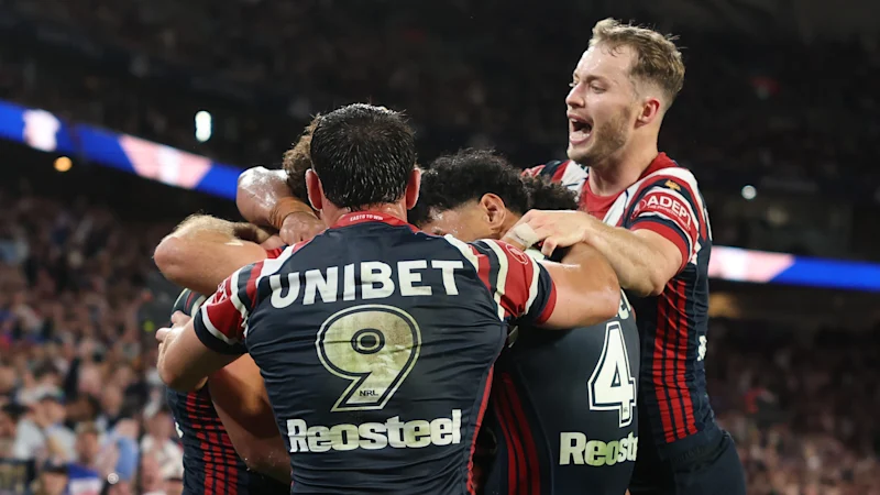 Mises à jour EN DIRECT de la grande finale de la LNR 2026 : les Roosters célèbrent la victoire au poste de Premier ministre de la LNR contre les Knights, les Roosters NRLW célèbrent la victoire contre les Broncos