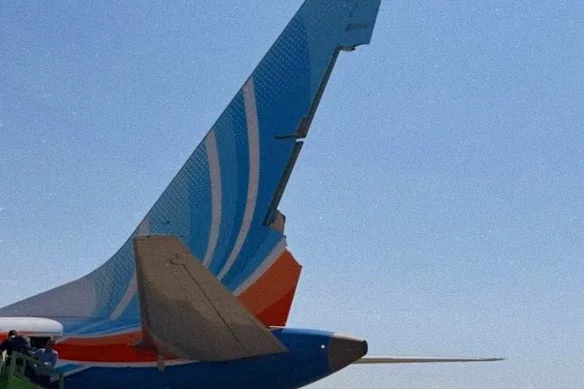 Une section importante du gouvernail manquait sur le vol flydubai FZ1073.