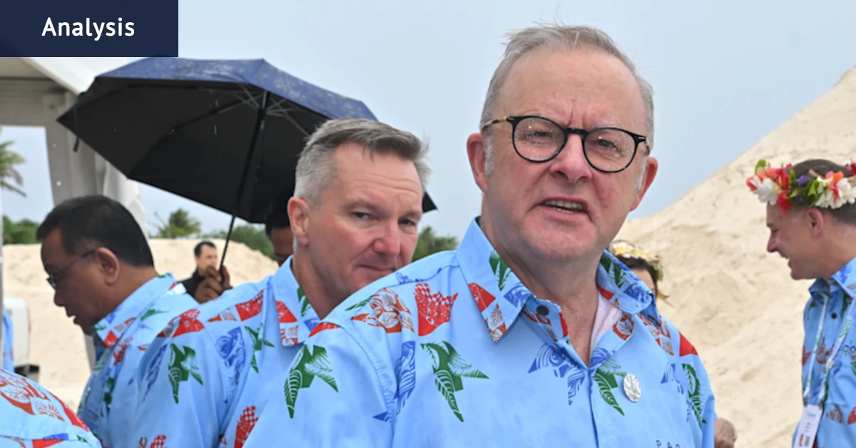 Négociations sur le climat dans le Pacifique : le prix de 20 millions de dollars pré-COP31 s'accompagne d'un autre coût pour Anthony Albanese