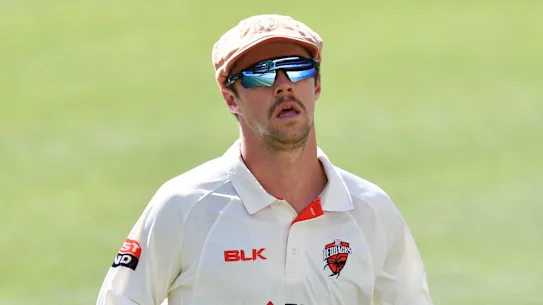 Travis Head à la tête de l'Australie du Sud en 2018.