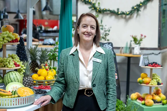 Annette Karantoni, directrice générale du commerce de détail de Woolworths.
