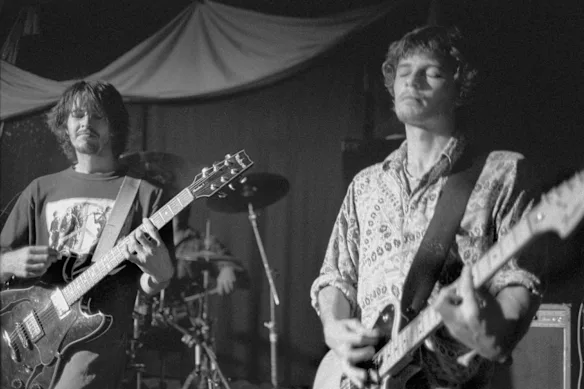 Powderfinger se produisant à Brissie en 1995. Je serais allé au concert, mais j'avais neuf ans, alors...
