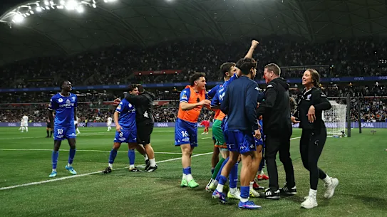 South Melbourne Hellas est en délire.