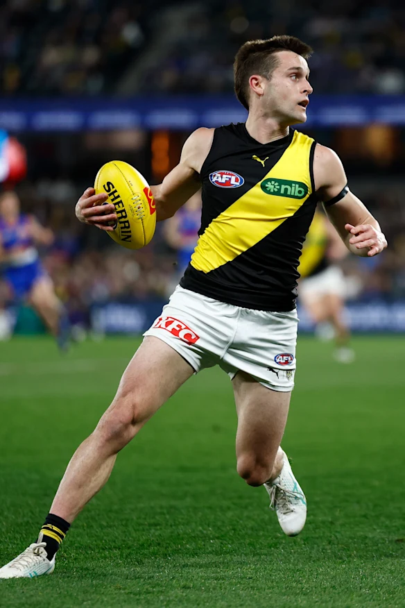 Jayden Short de Richmond est dans le collimateur de Collingwood.