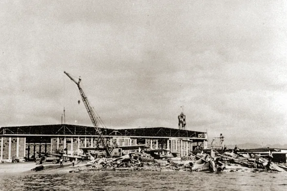 Les forces japonaises ont spécifiquement ciblé les PBY Catalina lors de l'attaque de Pearl Harbor le 7 décembre 1941.