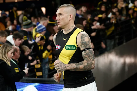 Dustin Martin faisait partie d’une liste de talents de premier ordre qui ont rejeté les Roos.