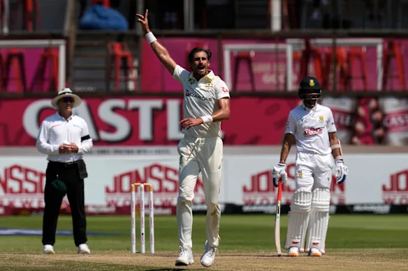 Mitchell Starc a remporté le guichet crucial d'Aiden Markram dans les deux manches.