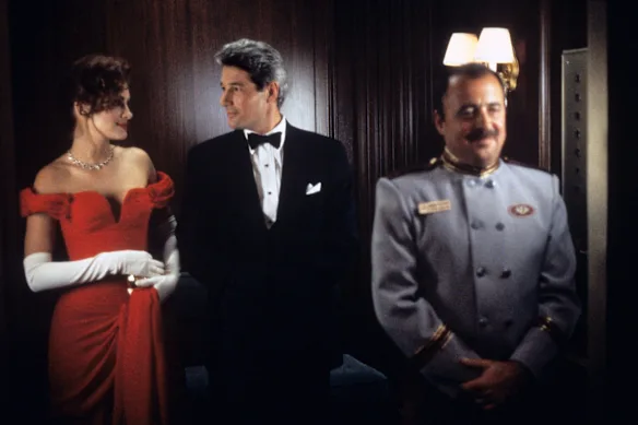 Julia Roberts et Richard Gere dans le film Pretty Woman. Clarkson a comparé son expérience à celle du personnage de Roberts dans le film.