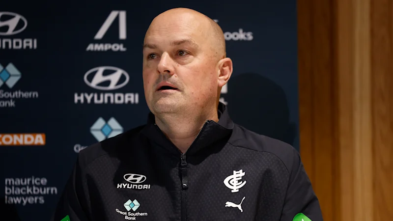 "Les Blues sont 'embarrassés' par l'incident du week-end". La cellule d’intégrité de l’AFL enquête actuellement