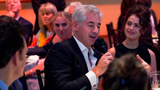 Bill Ackman et sa femme Neri Oxman.