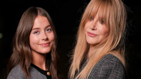 Nicole Kidman et sa fille Faith Margaret Kidman-Urban au défilé Chanel.