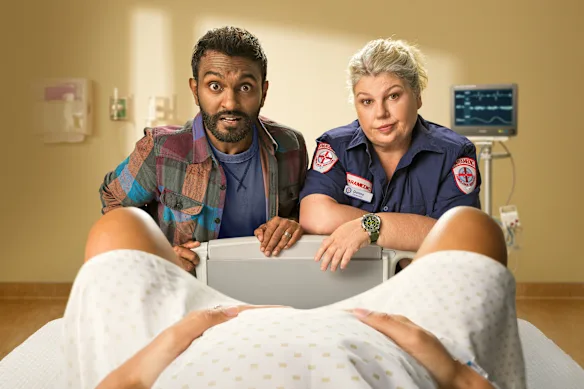 Nazeem Hussain et Urzila Carlson dans Séparés à la naissance.