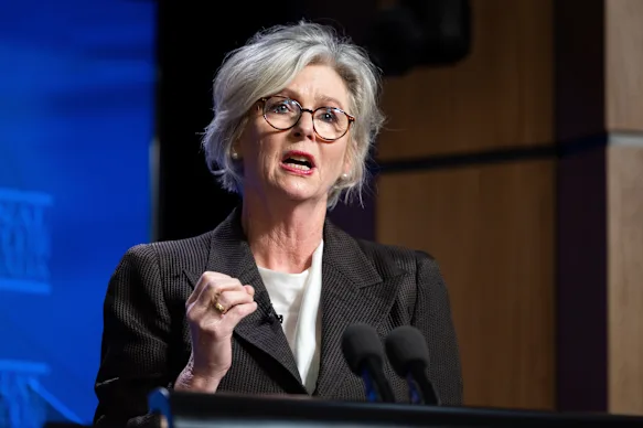 La députée indépendante Helen Haines.