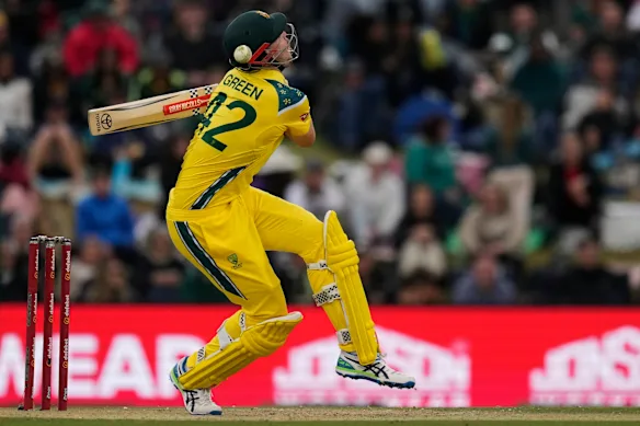Cameron Green a reçu un mauvais coup lors du troisième match international d'une journée contre l'Afrique du Sud à Potchefstroom le mois dernier et s'est contracté un muscle latéral peu de temps après ; une blessure qui l'a empêché de participer aux deux premiers tests.