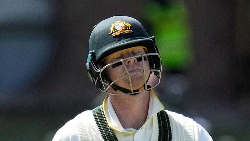 Troisième test Australie vs Afrique du Sud : le schéma inquiétant auquel est confronté Steve Smith, blessé