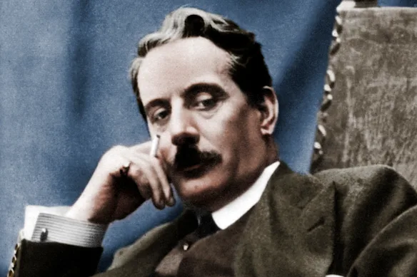Giacomo Puccini en 1910.