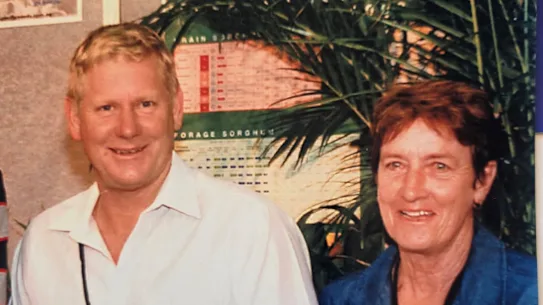 Fred Noffke, propriétaire de Sheza Alibi, avec sa partenaire Aliceson Moore.