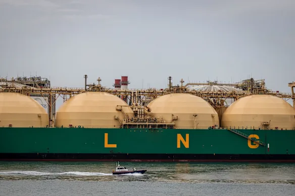 Le GNL – un gaz super-refroidi en liquide pour pouvoir être expédié à l’étranger – est l’une des plus grandes exportations de l’Australie.
