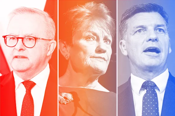 La popularité de la leader de One Nation, Pauline Hanson, a faibli au cours du mois dernier, alors qu'il n'y a pas eu beaucoup de mouvement pour le Premier ministre Anthony Albanese et le chef de l'opposition Angus Taylor. 