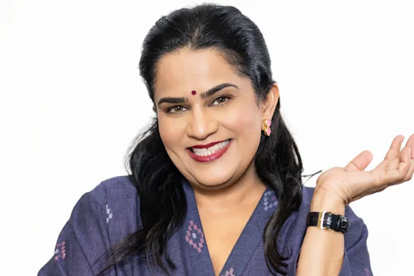La comédienne indo-américaine Zarna Garg.